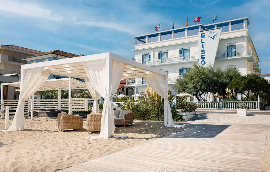 Hotel Direttamente sul mare Bellaria Igea Marina | Hotel Eliseo