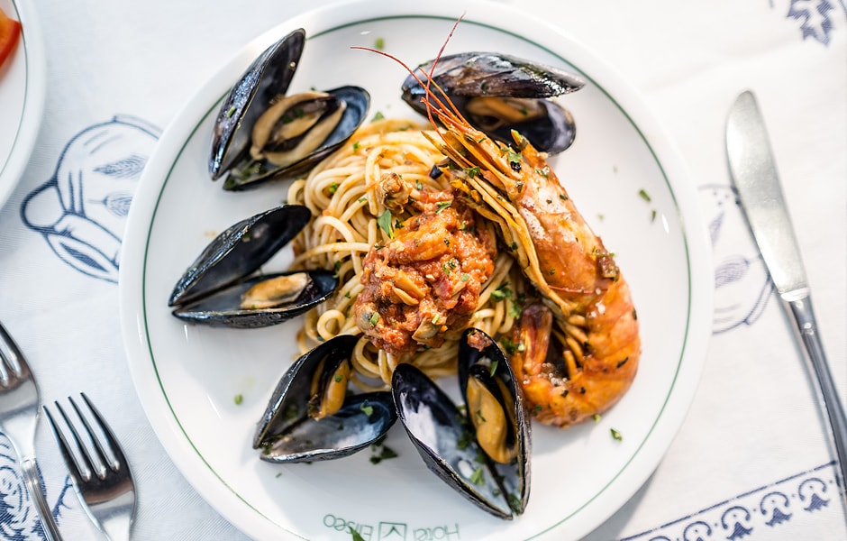 Piatto di pesce | Hotel Eliseo Piatto di pesce | Hotel Eliseo